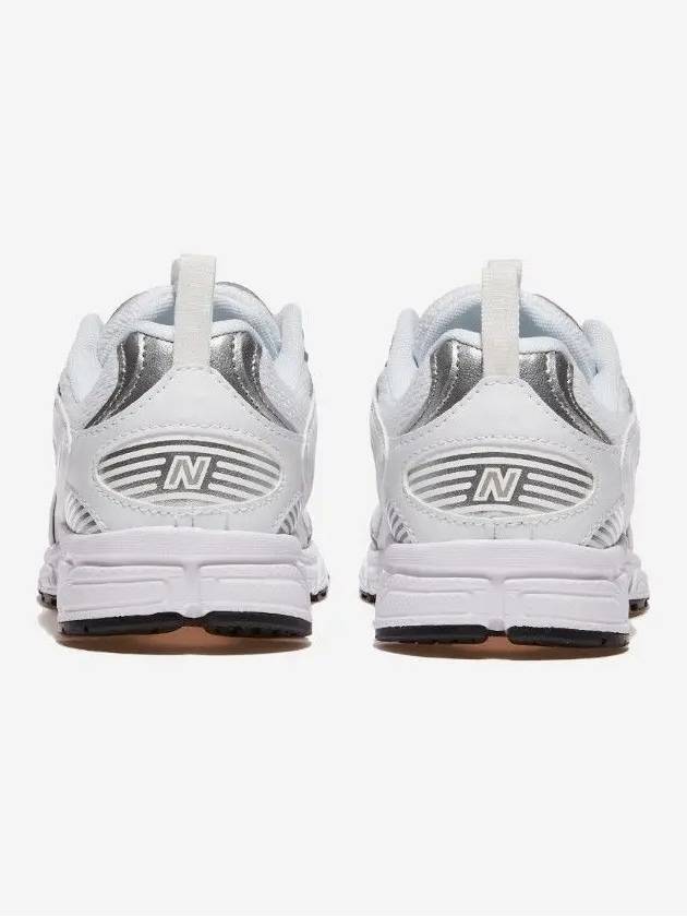 408 Low-Top Sneakers White Silver - NEW BALANCE - BALAAN 4