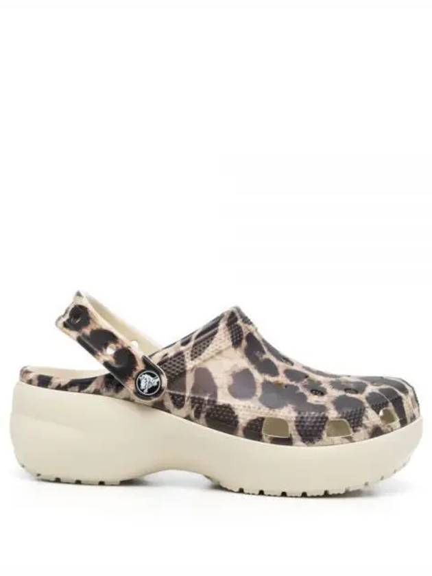 Men s Animal Print Platform Sandals Multi CR207844 - CROCS - BALAAN 1