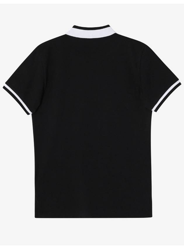 Classic ORB Logo Polo Shirt Black - VIVIENNE WESTWOOD - BALAAN 3