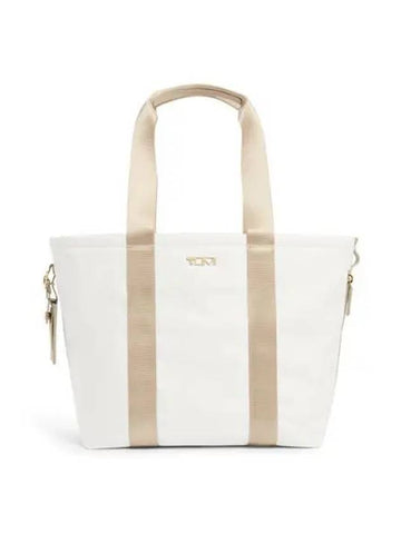 Alpha Bravo Essential Small East West Tote Bag OFFWHITE Off White Tan 152400A224 - TUMI - BALAAN 1