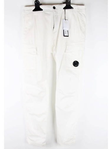 Lens Cargo Pants White 50 - CP COMPANY - BALAAN 1