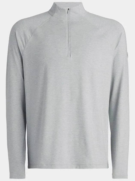 Luxe Quarter Zip Mid Layer Long Sleeve T-Shirt Grey - G/FORE - BALAAN 2