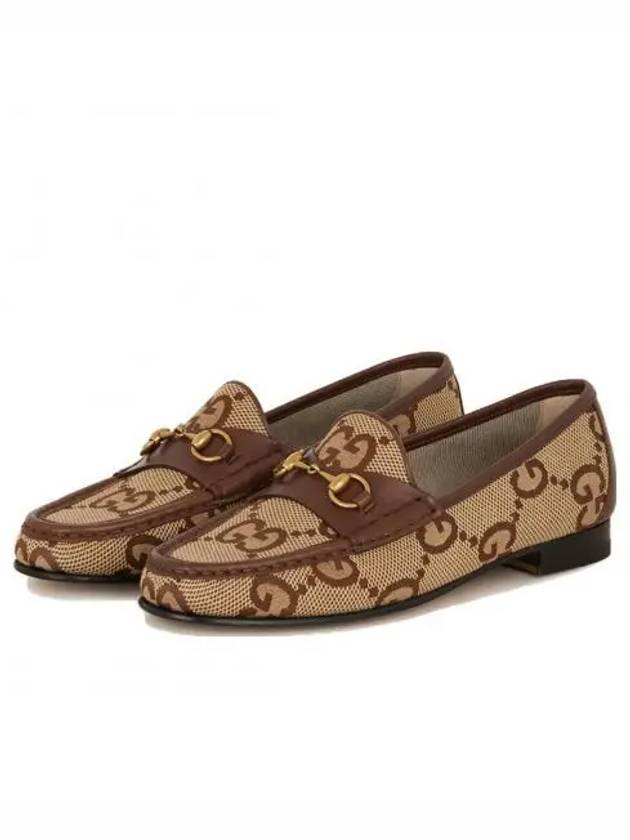 Women's Maxi GG Loafer Camel - GUCCI - BALAAN 2