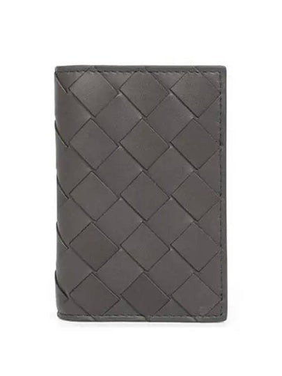 Intrecciato Card Wallet Grey - BOTTEGA VENETA - BALAAN 2