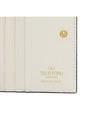 V Logo Signature Flap Compact Half Wallet Ivory - VALENTINO - BALAAN 8