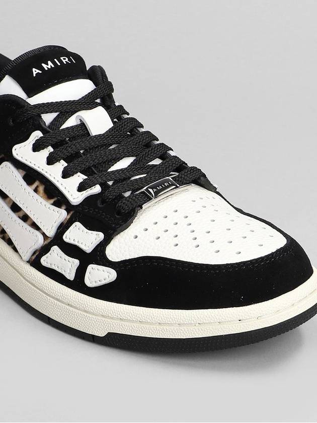 Amiri Leopard Skel Top Low Sneakers - AMIRI - BALAAN 5