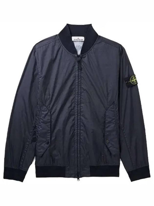 Membrana 3L TC Bomber Jacket Navy - STONE ISLAND - BALAAN 2