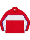 Lacoste Puffy Half Zip Pullover Red LACOSTE PUFFY HALF ZIP PULLOVER - SUPREME - BALAAN 1