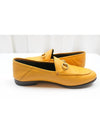 Yellow leather horsebit loafer size 36 414998 - GUCCI - BALAAN 3