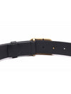 BB Logo Leather Belt Black - BALENCIAGA - BALAAN 7