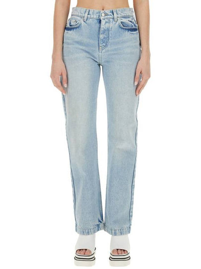 Denim Straight Pants 6D0192 3SPH614699 DENIM - STELLA MCCARTNEY - BALAAN 2