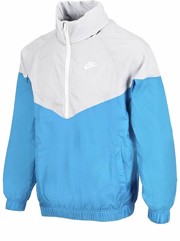 Sportswear Windrunner Unlined Woven Anorak Blue - NIKE - BALAAN 1