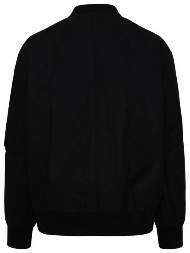 Hamilton Washed Cotton Bomber Jacket Black - A.P.C. - BALAAN 4