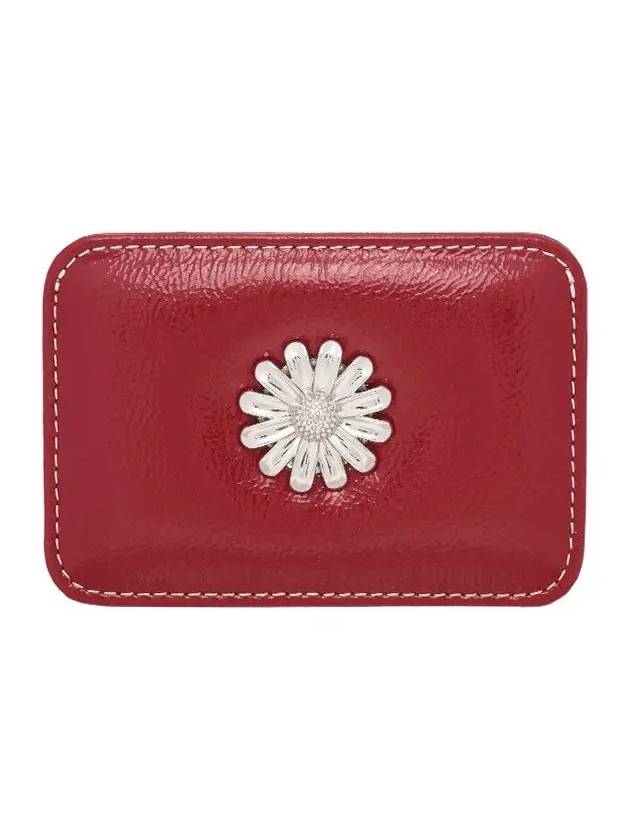 Daisy Slim Mini Transportation Card Wallet Rose - LE MASQUE - BALAAN 1