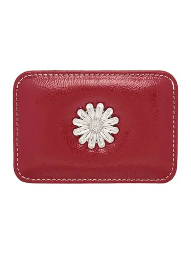 Daisy Slim Mini Transportation Card Wallet Rose - LE MASQUE - BALAAN 1