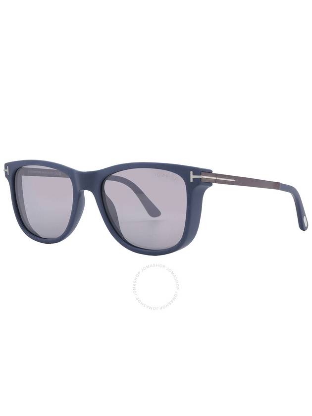 Tom Ford Sinatra Smoke Mirror Square Men's Sunglasses FT1104 91C 53 - TOM FORD - BALAAN 2