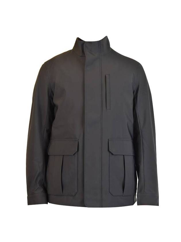 Men's Two Pocket Jacket Gray - EMPORIO ARMANI - BALAAN 1