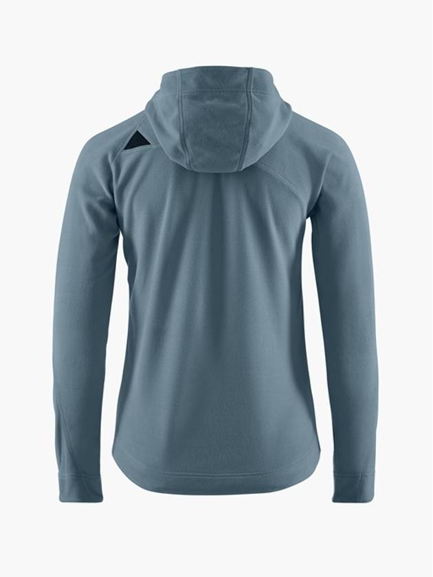 Women's Sigyn Zip Up Hoodie Thistle Blue - KLATTERMUSEN - BALAAN 3