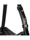 Intrecciato Flap Shoulder Bag Black - BOTTEGA VENETA - BALAAN 8