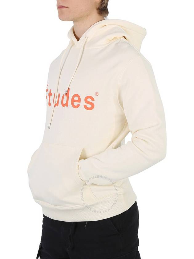 Etudes Off White Klein Logo Print Hoodie, Size X-Small - ETUDES - BALAAN 3