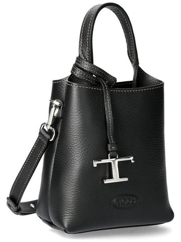 Timeless Micro Tote Bag XBWAPAT9000 B999 - TOD'S - BALAAN 1