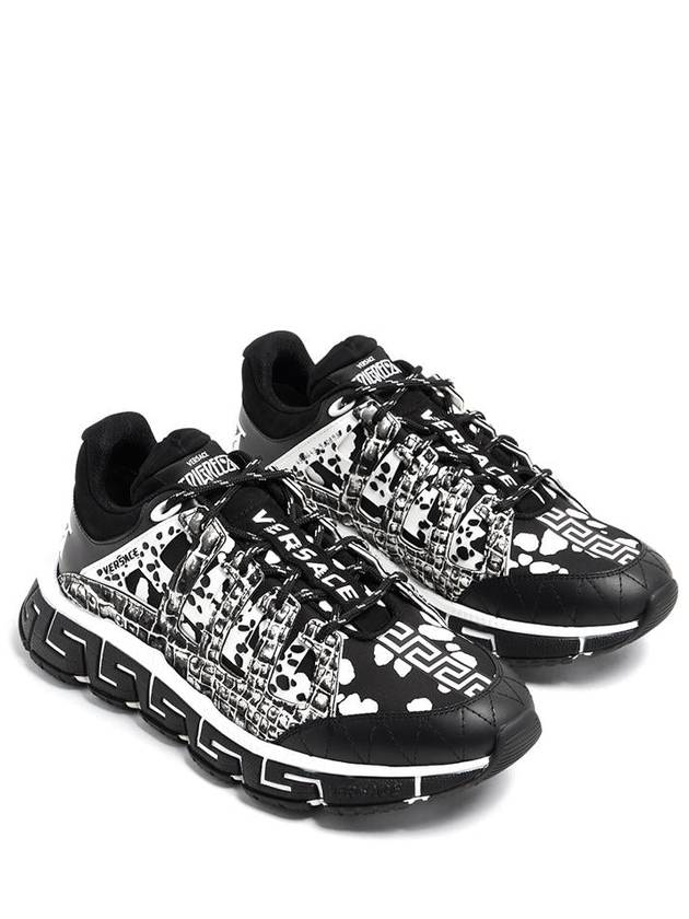 Sneakers DSU80941A08908 2B020 BLACKWHITE - VERSACE - BALAAN 4