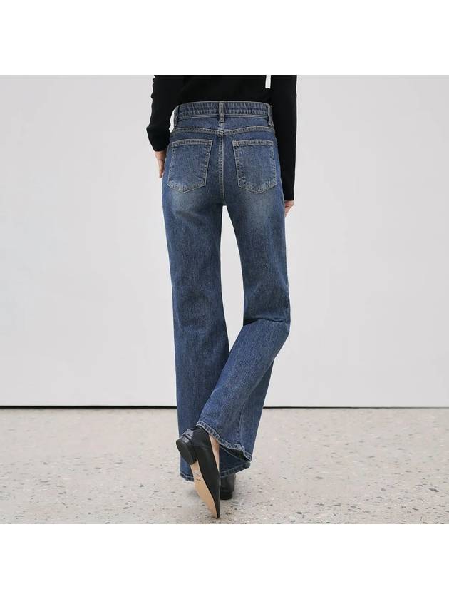 Toche hidden banding bootcut denim pants - MONO AT.D - BALAAN 5