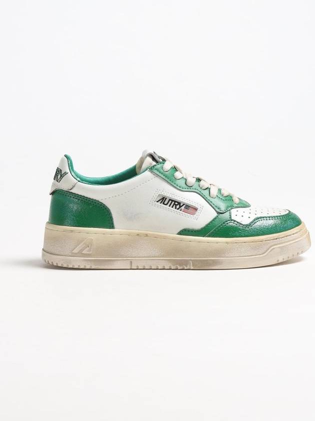 Medalist Super Vintage Low Top Sneakers Green - AUTRY - BALAAN 2