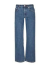 Relaxed Denim Cotton Straight Jeans Navy - A.P.C. - BALAAN 2