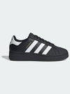 Superstar XLG Leather Low Top Sneakers Core Black - ADIDAS - BALAAN 2