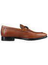 Men's Gancini Loafers Brown - SALVATORE FERRAGAMO - BALAAN 5