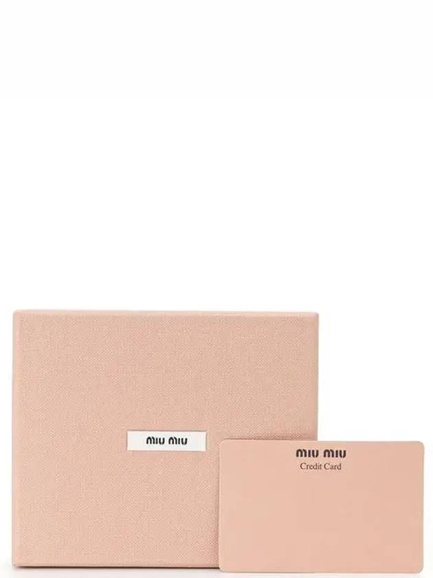 Materasse Nappa Leather Card Wallet Powder Pink - MIU MIU - BALAAN 7