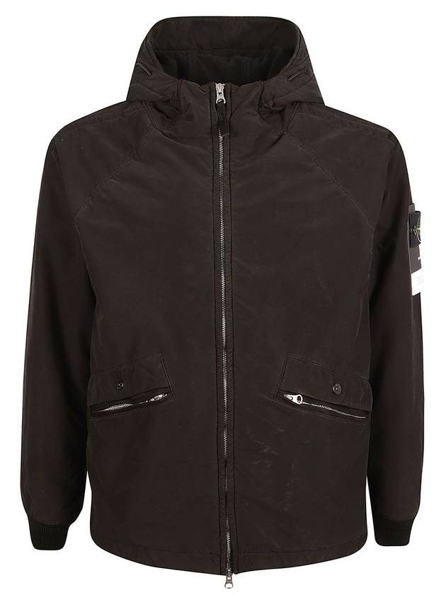 David Light TC Hooded Jacket Black - STONE ISLAND - BALAAN 2