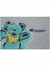 Maison MAISON Bear Printed Sweatshirt Gray - MIHARA YASUHIRO - BALAAN 5