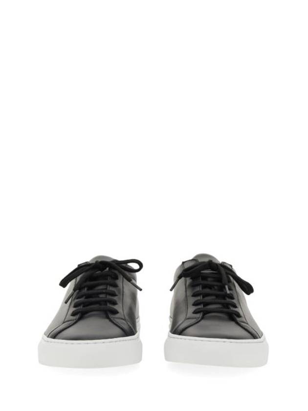 Original Achilles Low Top Sneakers Black - COMMON PROJECTS - BALAAN 5