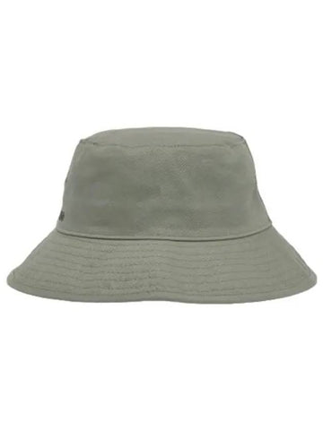 Twill bucket hat sage green - ACNE STUDIOS - BALAAN 1