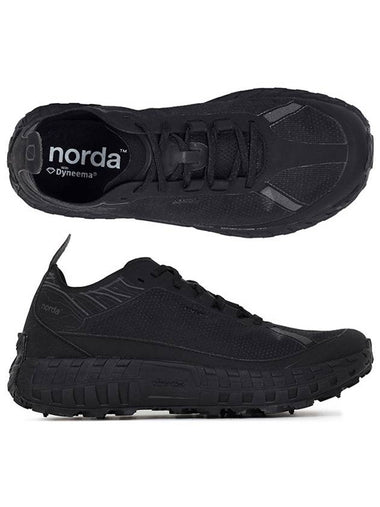 Stealth black running sneakers 001 W 00003 - NORDA - BALAAN 1