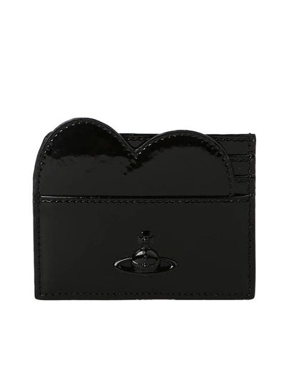 Heart Card Wallet Black - VIVIENNE WESTWOOD - BALAAN 2