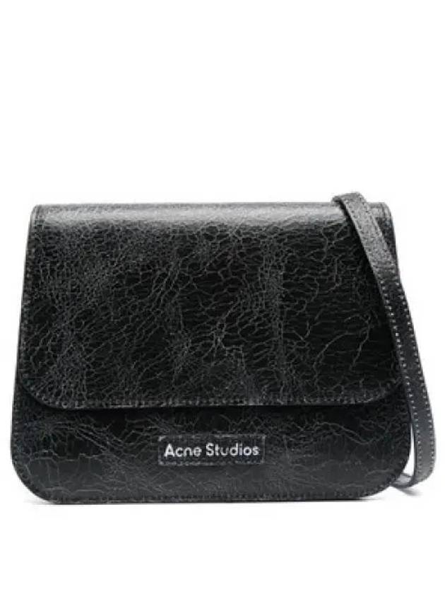 Platt Small Cross Bag Black - ACNE STUDIOS - BALAAN 2