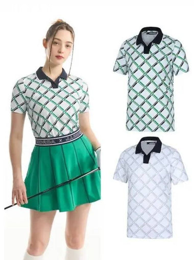 Golf Nelikoda polo t shirt short sleeve women 2 colors domestic product GQIS23032957228 - J.LINDEBERG - BALAAN 1