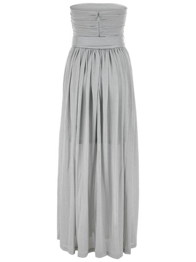 midi dress 9107DMAT SIL SILVER - ZIMMERMANN - BALAAN 3