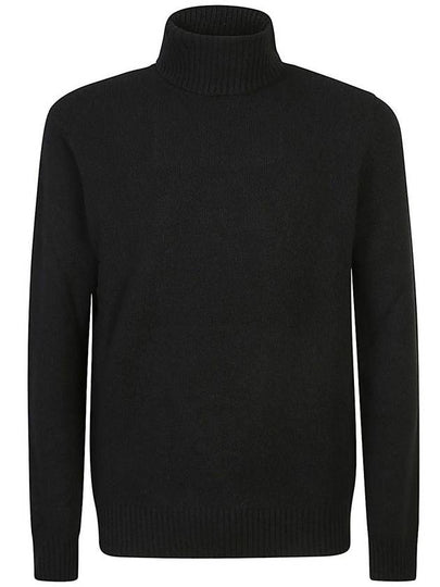 Fine knit turtleneck black - ROBERTO COLLINA - BALAAN 2