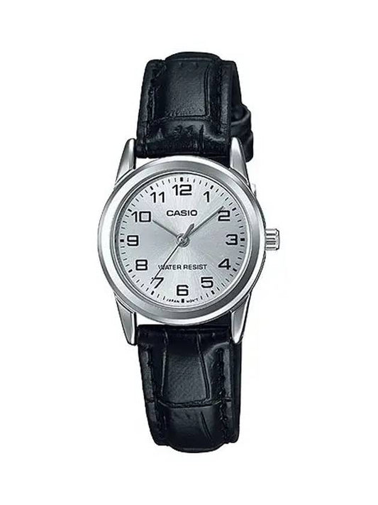 Women's Leather Wrist Watch LTPV001L7B - CASIO - BALAAN 1