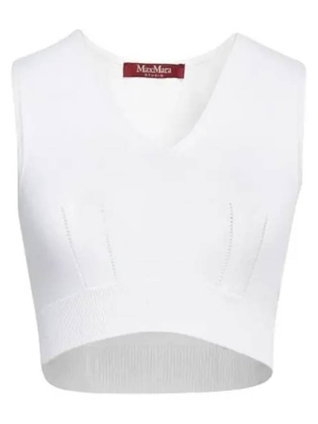 Tunica Knit Sleeveless White - MAX MARA - BALAAN 2