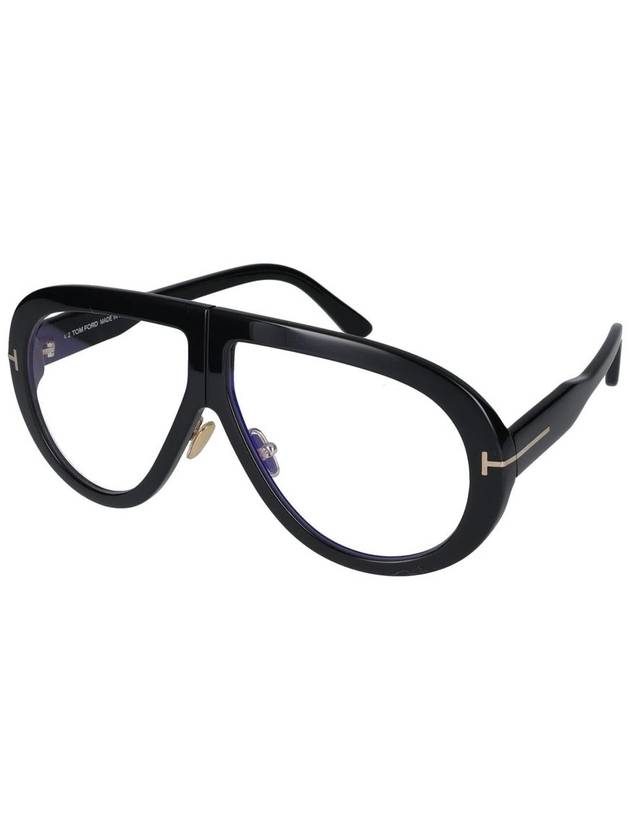 Eyewear Trojan Glasses Shiny Black - TOM FORD - BALAAN 3