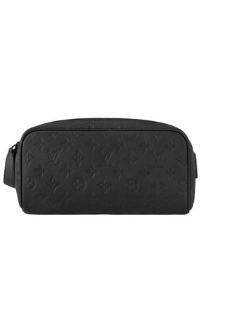 Dopp Kit Pouch Black - LOUIS VUITTON - BALAAN 1