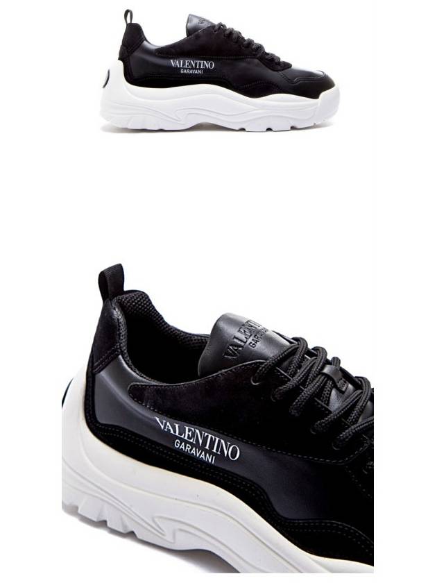 Gumboy Banshee Low Top Sneakers Black - VALENTINO - BALAAN.