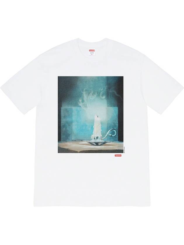 Candle Fuck TShirt Fuck Tee White - SUPREME - BALAAN 1