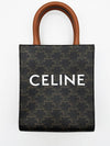 Triomphe Vertical Cavas Small Tote Bag Tan - CELINE - BALAAN 2