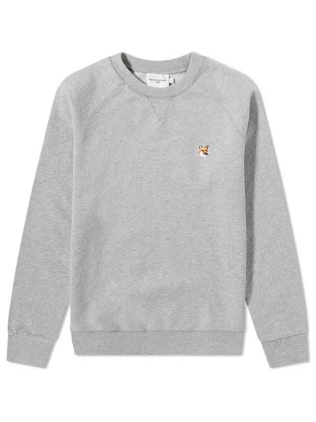 Fox Head Patch Classic Sweatshirt Grey Melange - MAISON KITSUNE - BALAAN 2